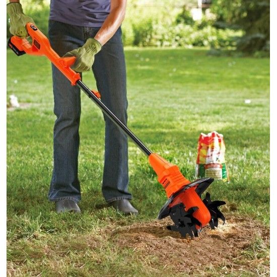 Enxada a Bateria 18V + bateria 2.0Ah ref BETL1820L-QW BLACK DECKER