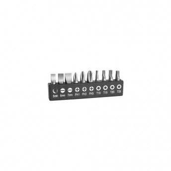 Chave Adaptadora De Bits Flexivel 12 Peças (P)  refª AKSDFL1208 INGCO Chave Adaptadora De Bits Flexivel 12 Peças (P)  refª AKSDFL1208 INGCO