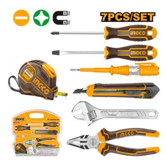 Conjunto 7 Ferramentas Em Blister refª HKTH10807 INGCO Conjunto 7 Ferramentas Em Blister refª HKTH10807 INGCO