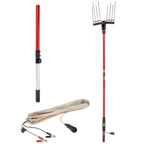 Varejador de Azeitonas 12-24v [VA1] + Tubo extenso [VA3002ALU] + Cabo 15m [VA300315] Bellota