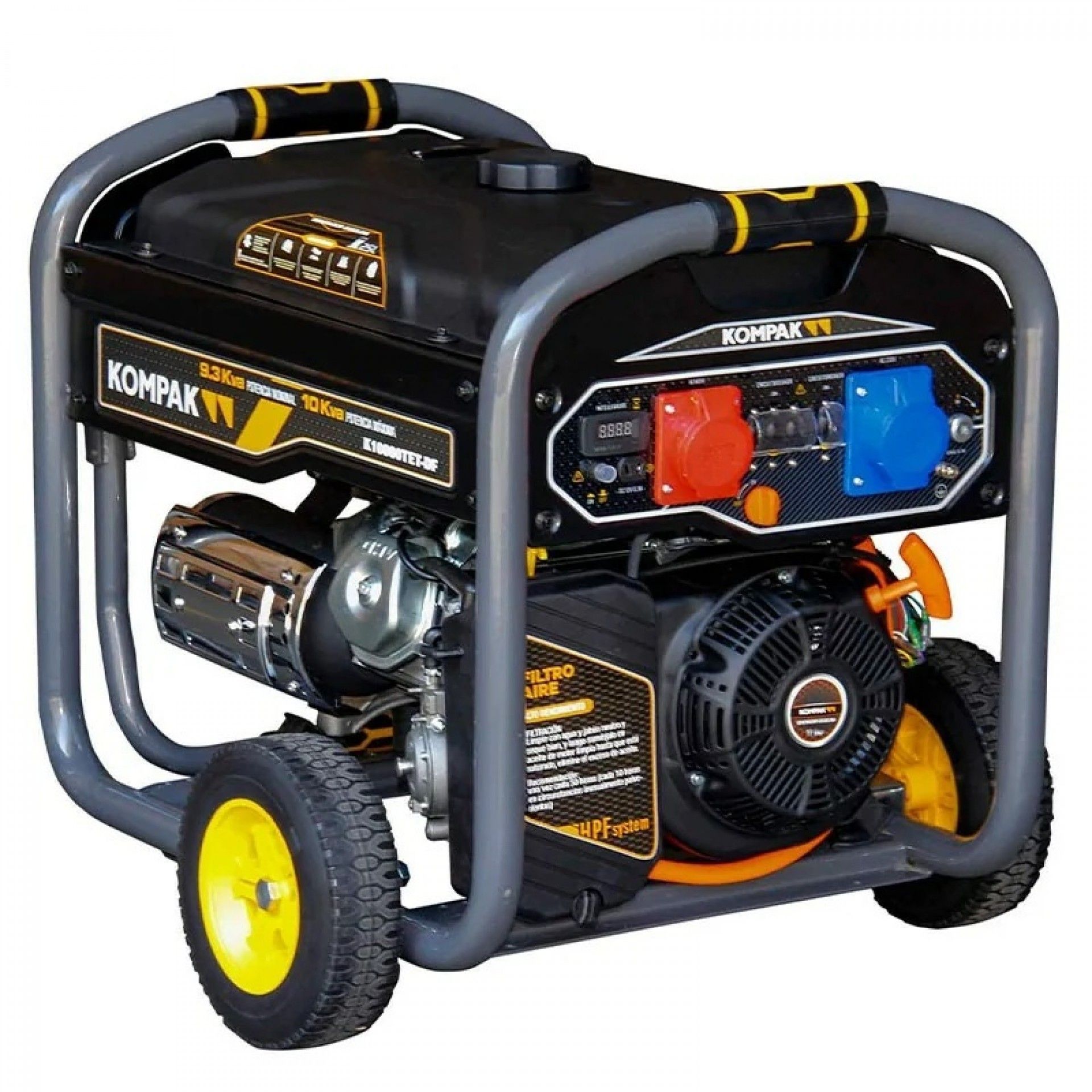 Gerador trifásico 10KvA Dual Fuel refª K10000TET-DF Kompak