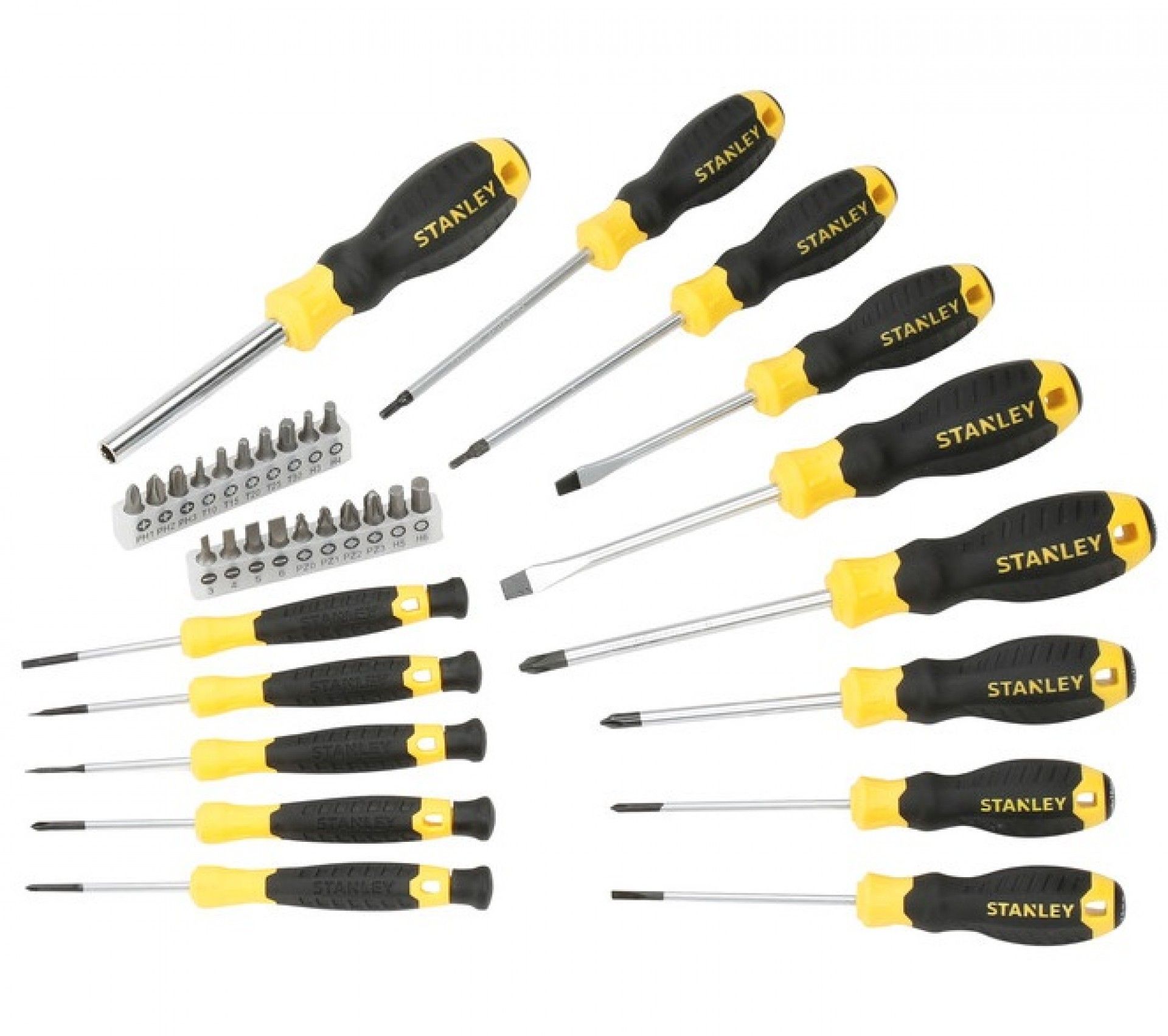 Kit chaves fendas 34pç refª STHT0-62141 STANLEY