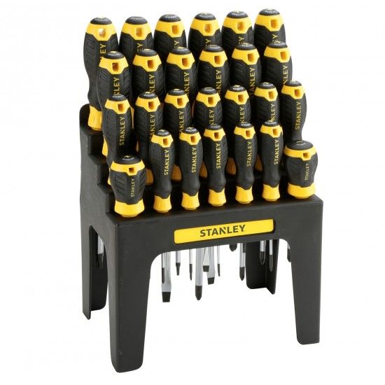 Kit chaves fendas 26pç refª STHT0-62142 STANLEY Kit chaves fendas 26pç refª STHT0-62142 STANLEY