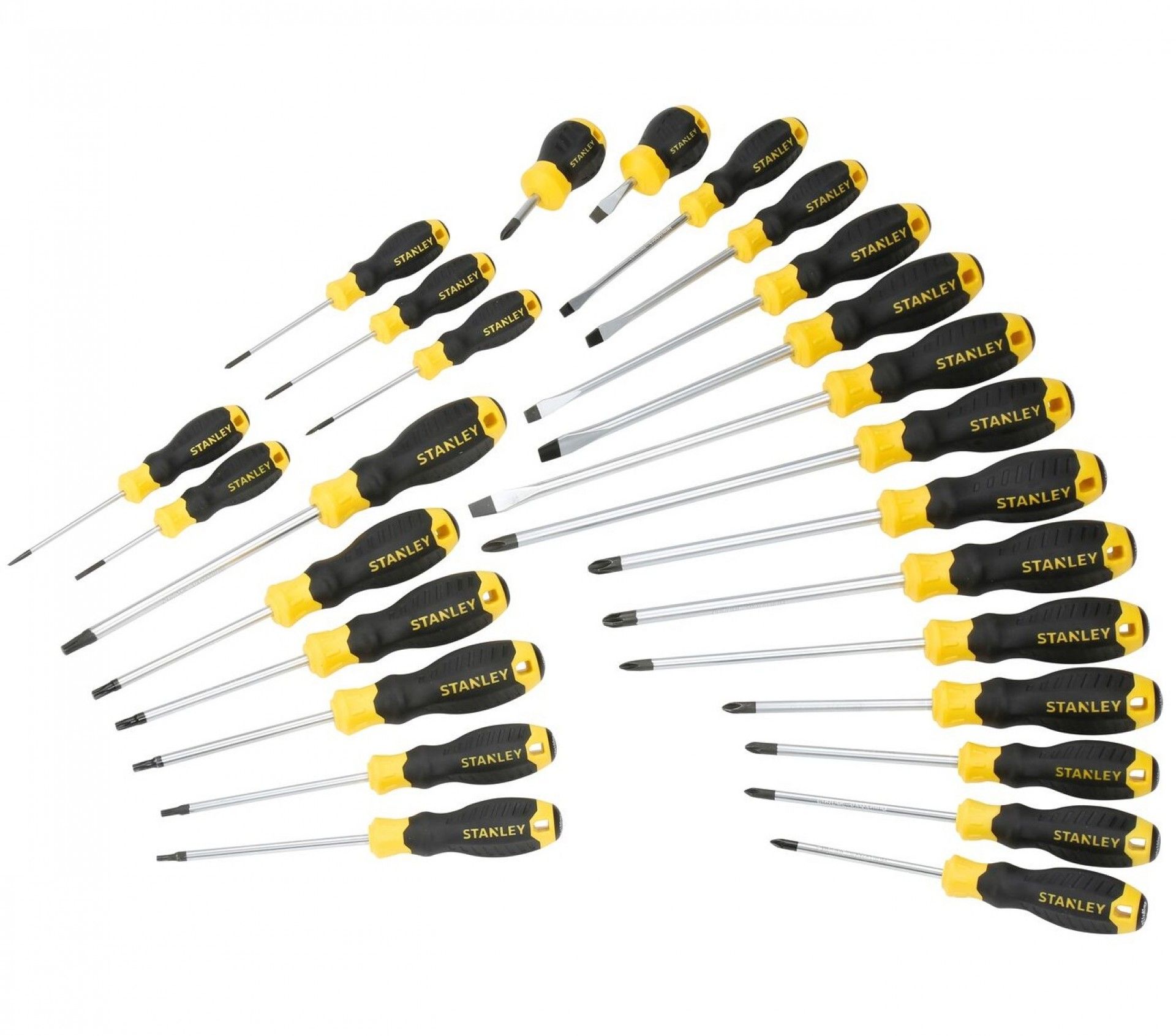 Kit chaves fendas 26pç refª STHT0-62142 STANLEY