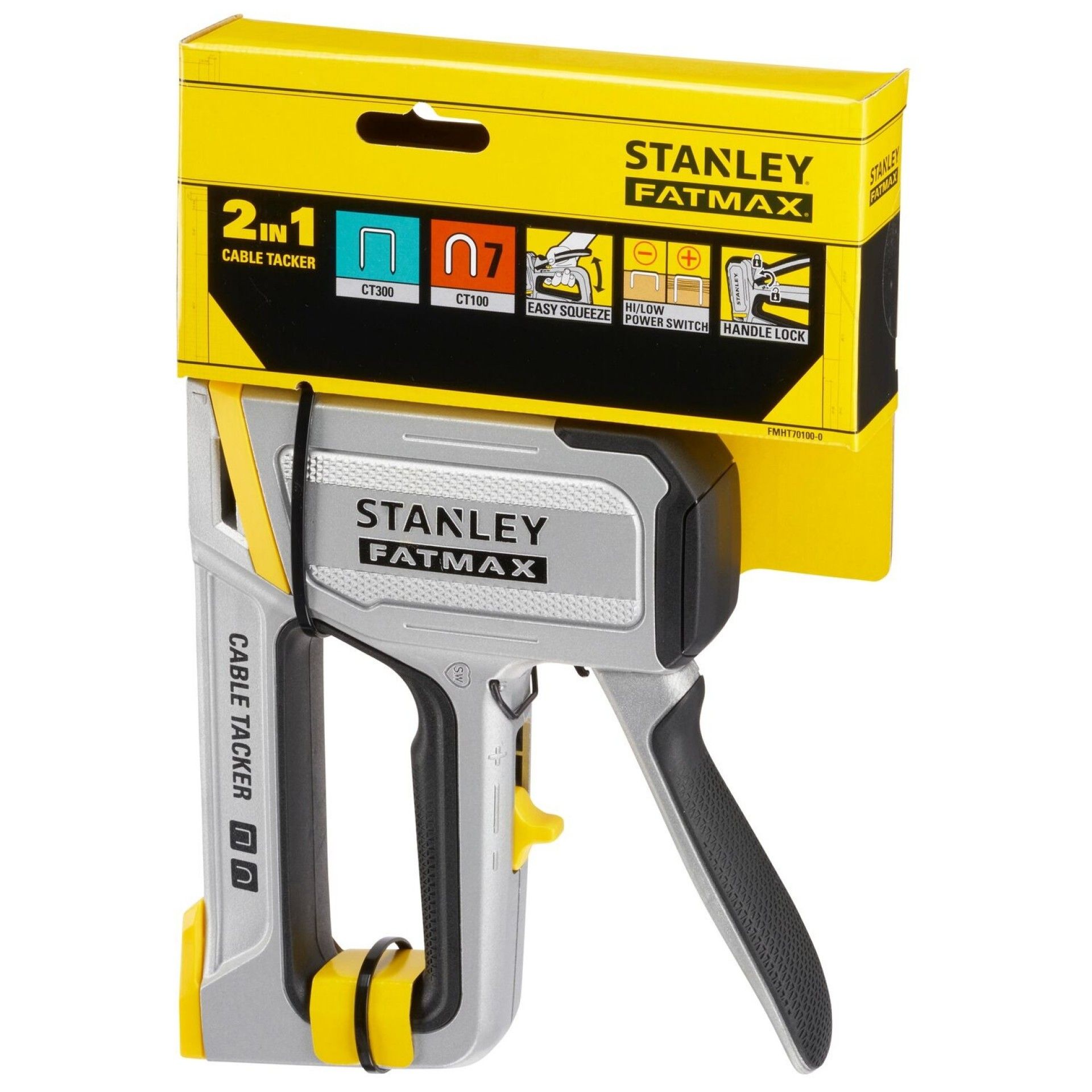 Agrafador cable tracker 2 in 1 refª FMHT70100-0 STANLEY