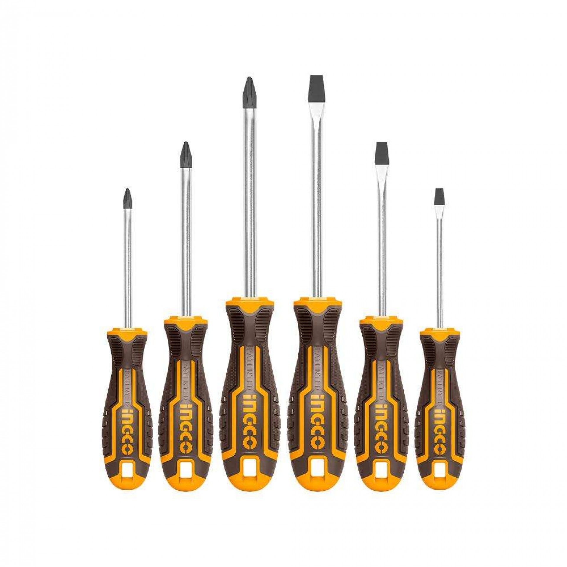 Conjunto Misto De 6 Chaves (SL & PH) (P) refª HKSD0628 INGCO