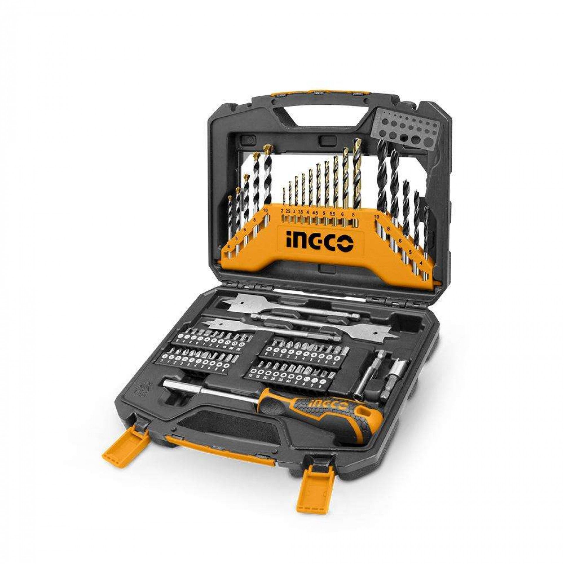 Mala Brocas E Bits Com 67 Peças  refª HKTAC010671 INGCO