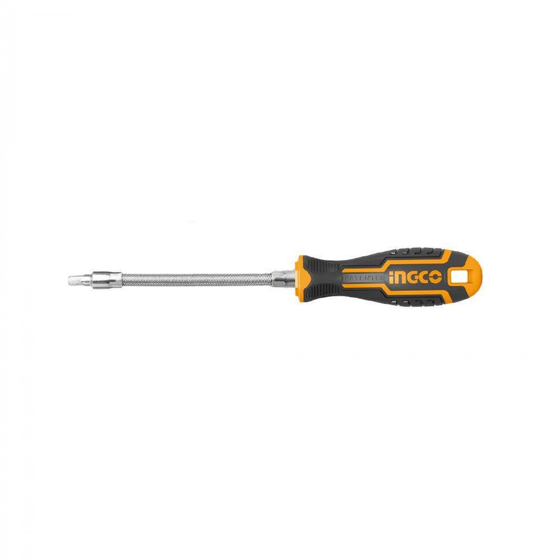 Chave Adaptadora De Bits Flexivel 12 Peças (P) refª AKSDFL1208 INGCO