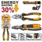 Alicate Universal 160mm Alta Alavancagem refª HHCP28160 INGCO Alicate Universal 160mm Alta Alavancagem refª HHCP28160 INGCO