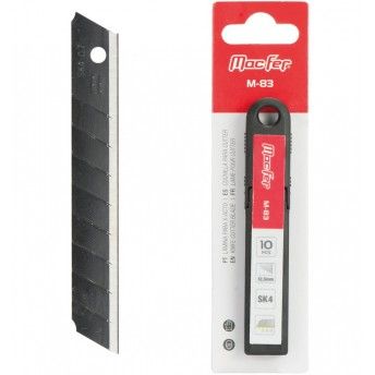Lâmina para x-acto 12.5mm SK4 M-83 (10pç) refª 027.0083 Macfer Lâmina para x-acto 12.5mm SK4 M-83 (10pç) refª 027.0083 Macfer