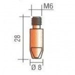 Bico M6 PLUS 25 D 0.8mm (1p) ref  MD0009-08