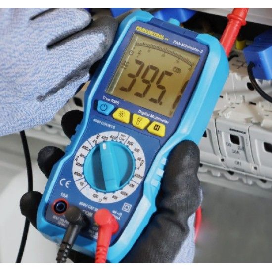 Multmetro digital cat iii 600v pan minimeter ref 02142 PANCONTROL