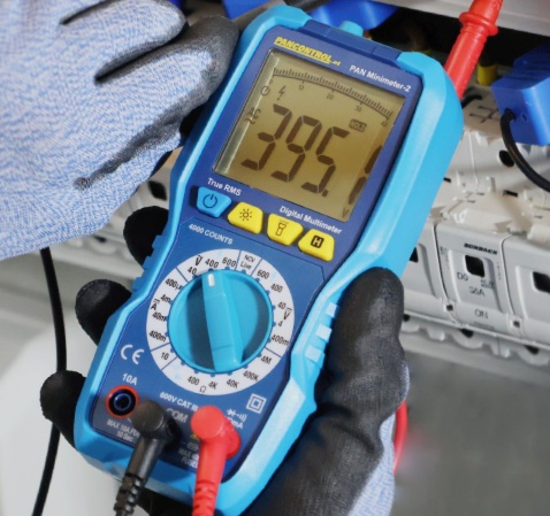 Multímetro digital cat iii 600v pan minimeter refª 02142 PANCONTROL