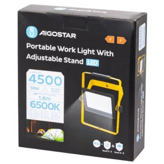 Projector c/suporte chão 50W 6000K 4500Lmrefª 5360535 Projector c/suporte chão 50W 6000K 4500Lmrefª 5360535