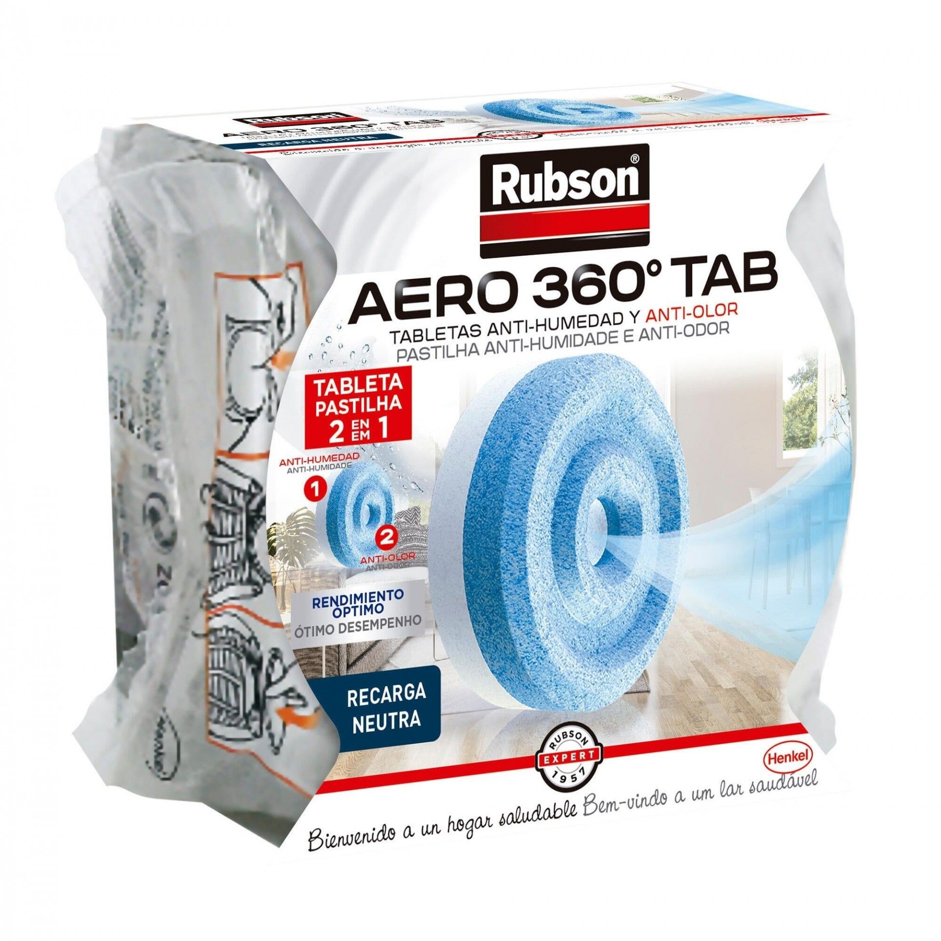 Recarga desumidificador 450g AERO 360º Rubson