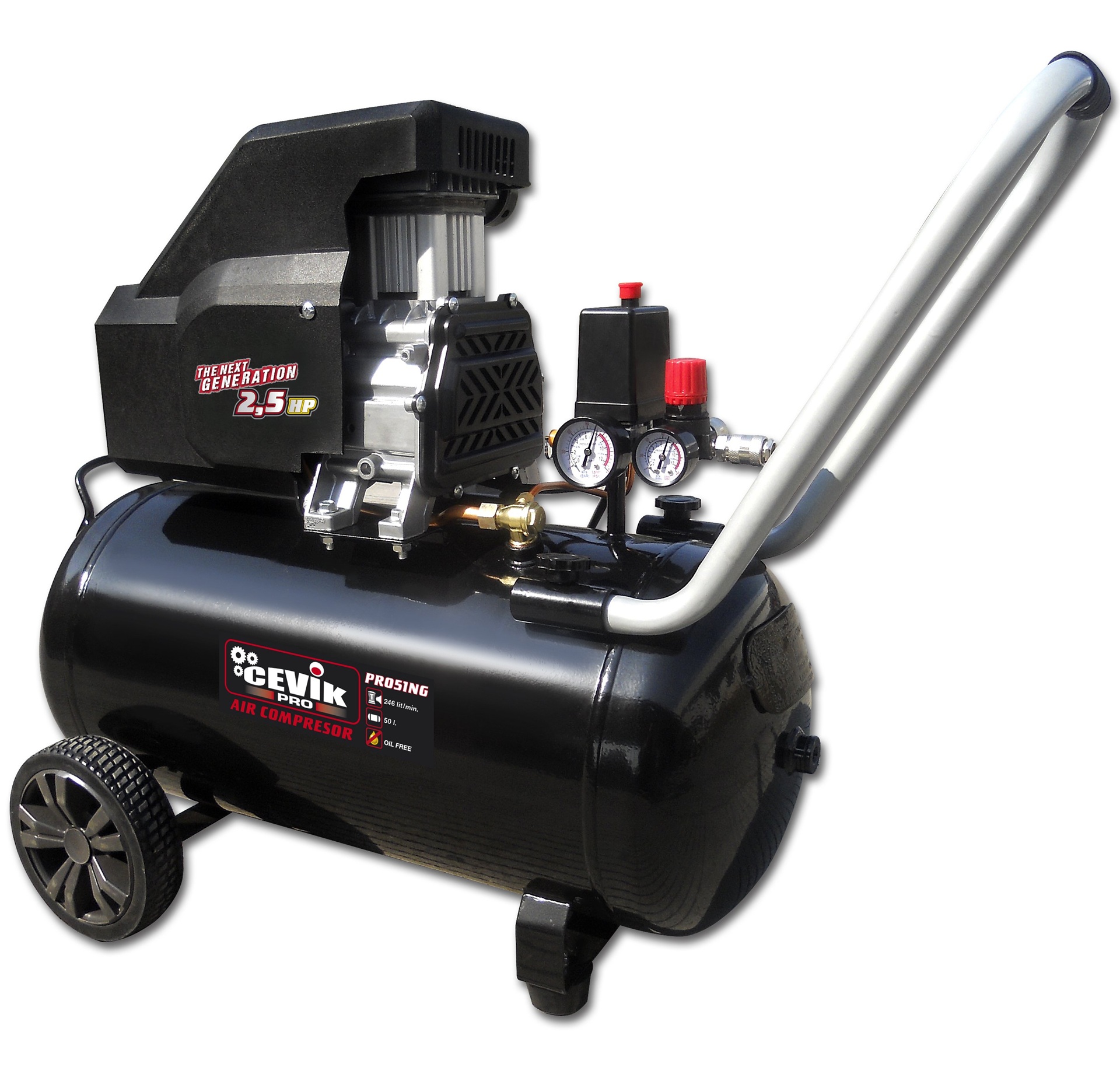 COMPRESSOR 50L 2.5HP 9BAR CA-PRO51NG_OUT CEVIK