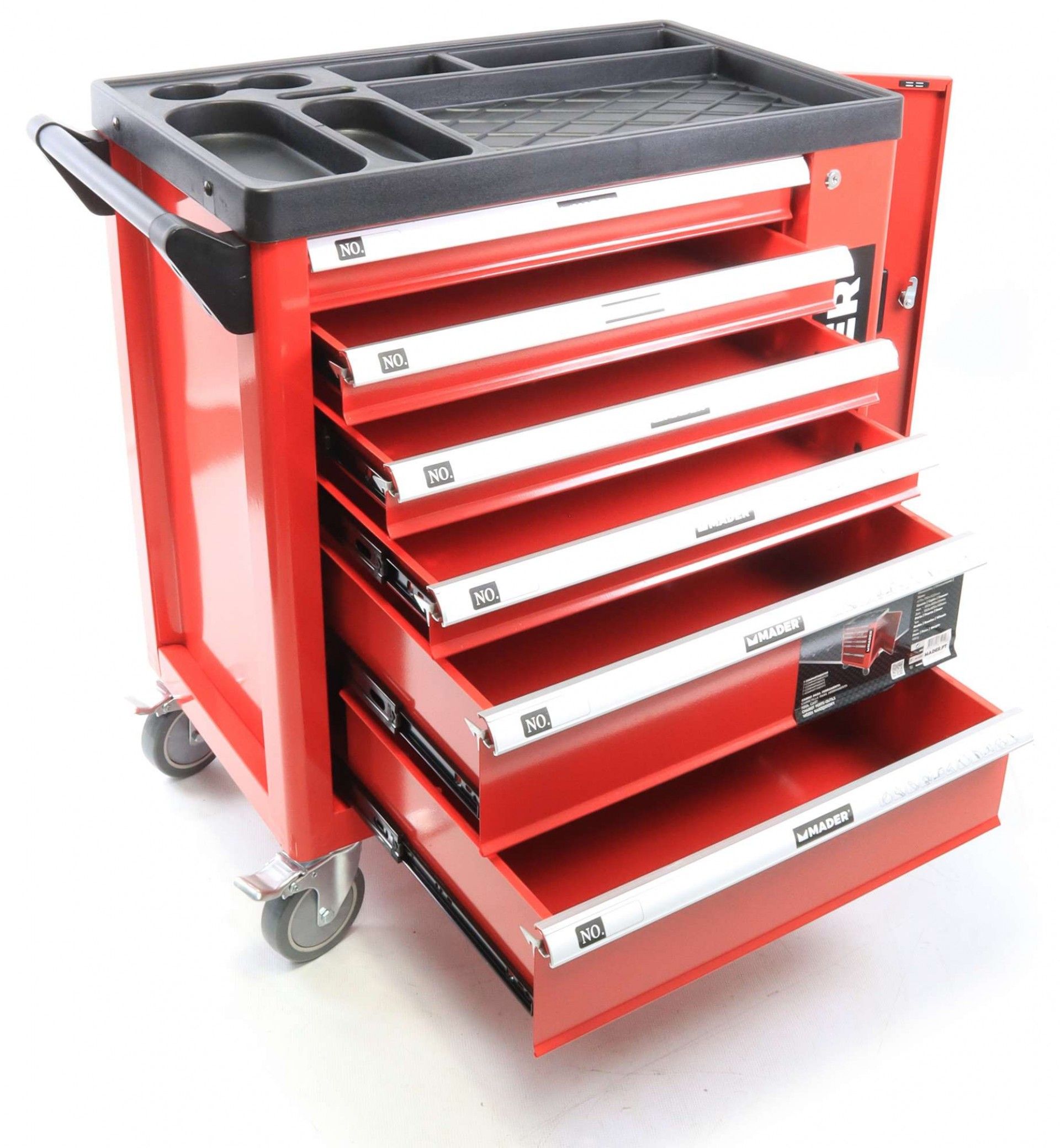 Carro para Ferramenta, 1B-7D-6G+1P refª 65249 MADER