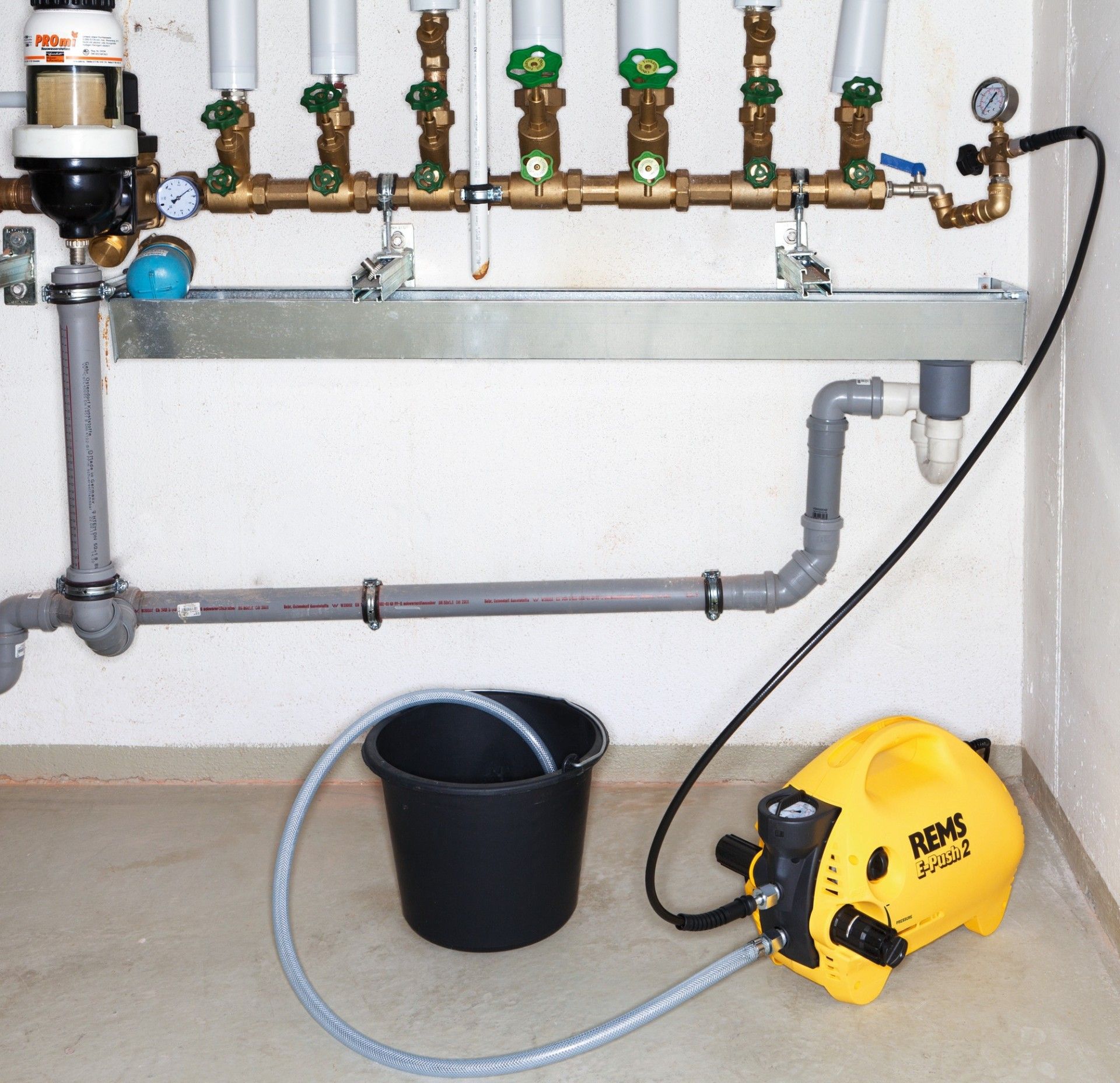 Bomba pressão teste 1300W E-Push 2 refª 115500_R220 REMS