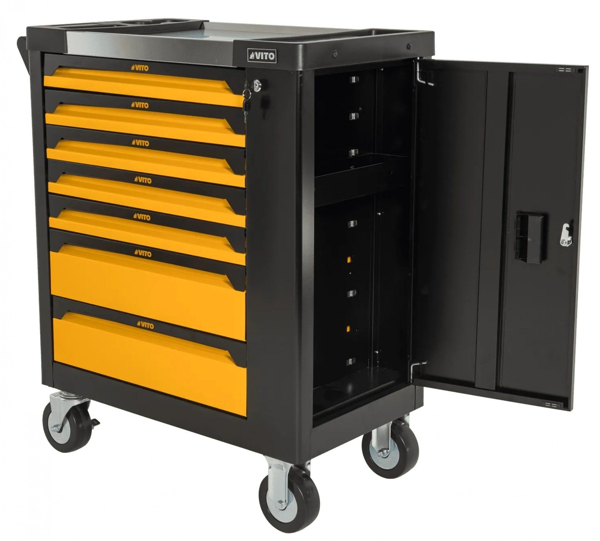 Carrinho de ferramentas c/7 gavetas refª VITF7GA VITO