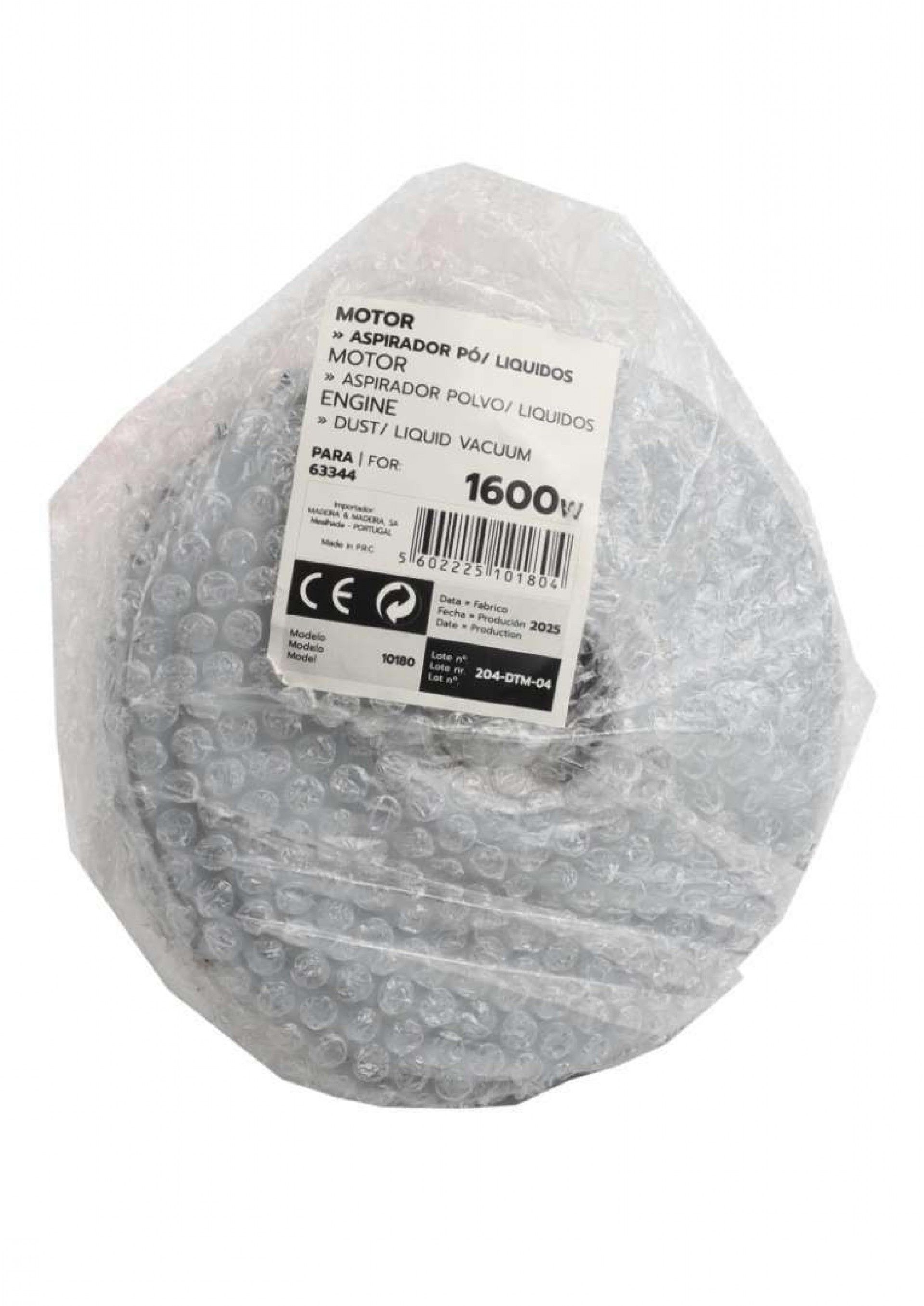 Motor, para Aspirador 63344, 1600W refª 10180 MADER