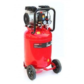 Compressor de Ar, Vertical, 50L, 2Hp, 10Bar, Silencioso ref 09341 MADER