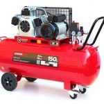 Compressor de Ar, com 2 Sadas, 150L, 3.5Hp, 10Bar ref 09345 MADER
