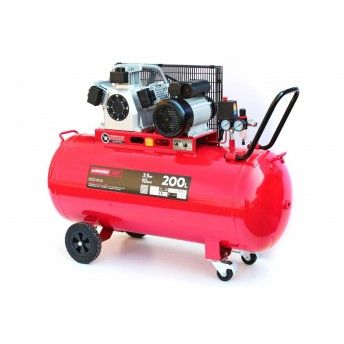 Compressor de Ar, com 2 Sadas, 200L, 3.5Hp, 10Bar ref 09346 MADER