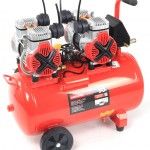 Compressor de Ar, Monobloco, 50L, 4HP, 4 Cabeas - 2 Motores, LCD ref 09349 MADER