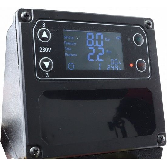 Compressor de Ar, Monobloco, 50L, 4HP, 4 Cabeas - 2 Motores, LCD ref 09349 MADER