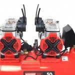 Compressor de Ar, Monobloco, 50L, 4HP, 4 Cabeas - 2 Motores, LCD ref 09349 MADER