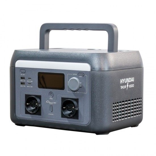Estao energia porttil 614.4Wh, 51.2V 12Ah Thor 1000  ref THOR1000 HYUNDAI