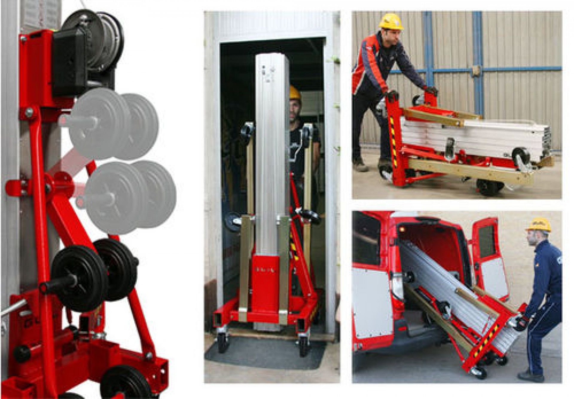 Elevador cargas 5m 350Kg Toro C-303 refª 204824 Guil