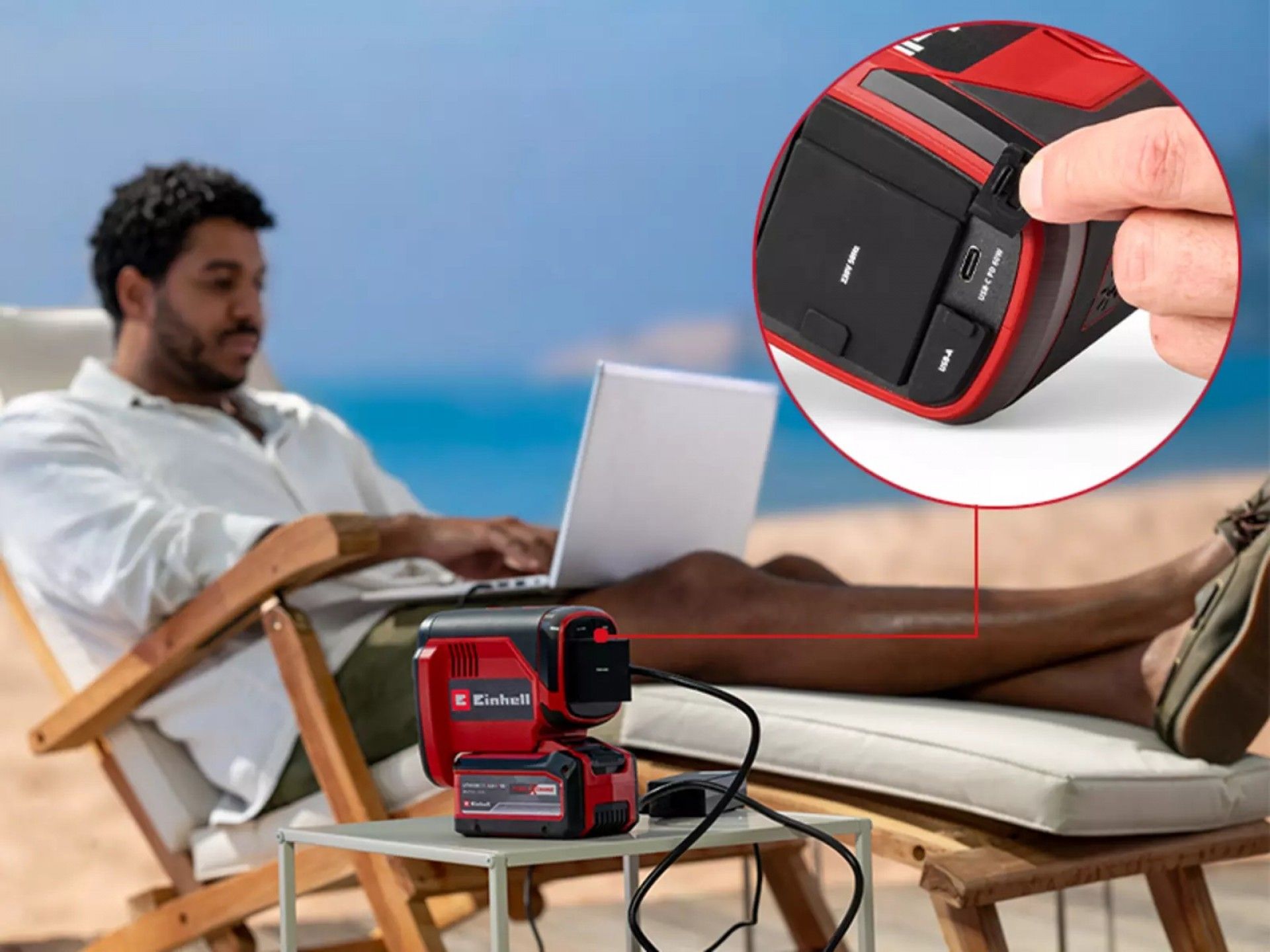 Estação de energia a bateria TC-ES 18/150/1 Li-Solo refª 1091320 EINHELL