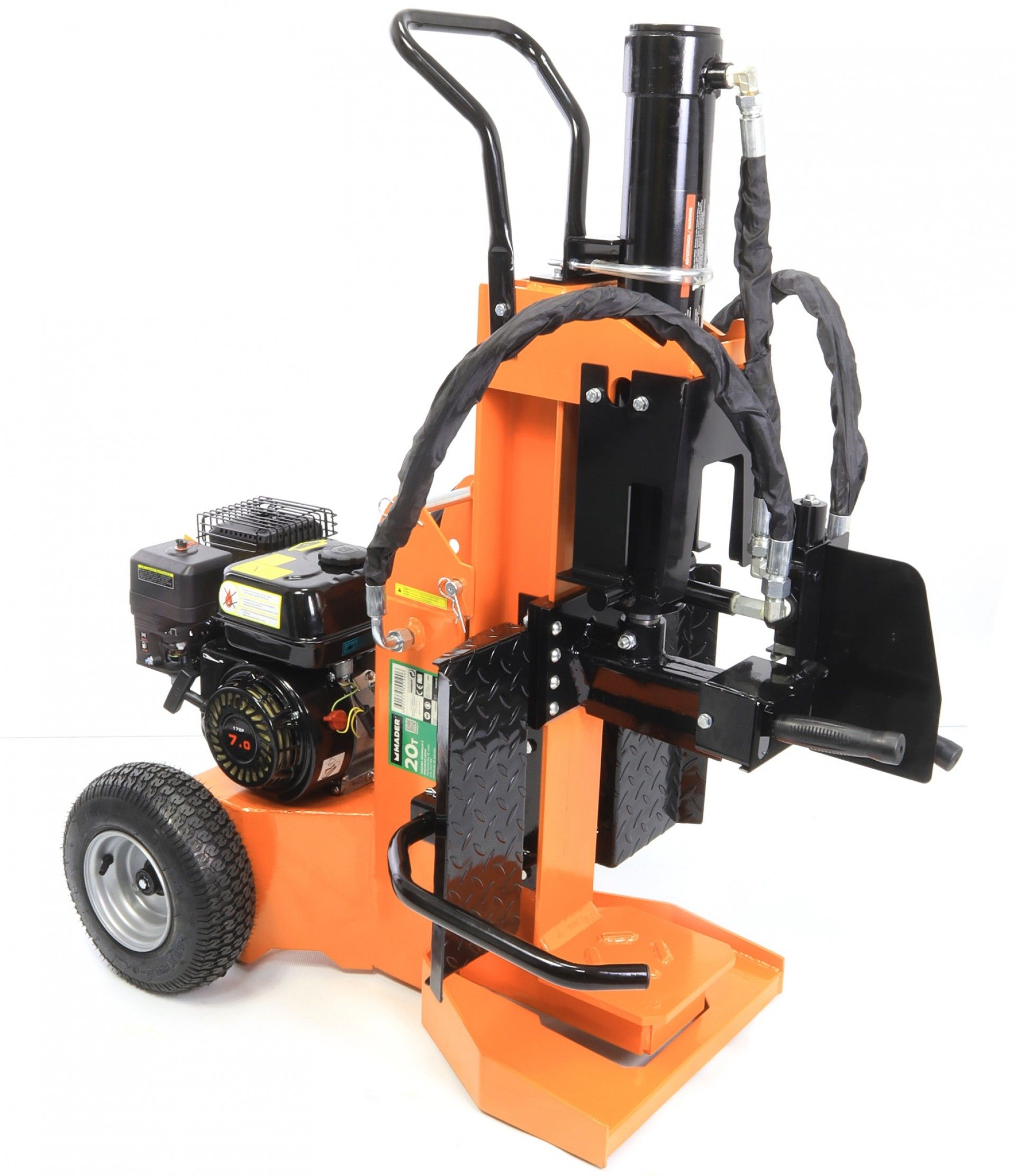 Rachador / Destroçador de Lenha 3 IN 1, 20T, 520mm refª 55190 MADER