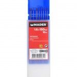 El�trodos, Tungst�nio, �1.6x150mm, 10un ref. 99081 MADER