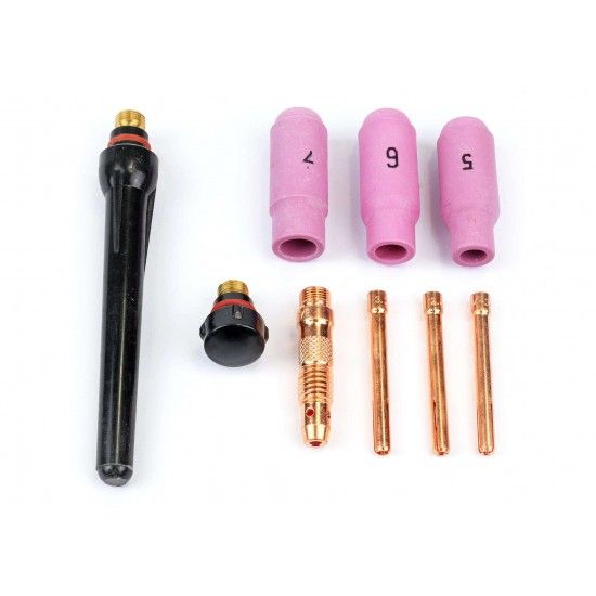 Acessório para Tocha TIG, 200/250A, 9Un ref. 63489 MADER Acessório para Tocha TIG, 200/250A, 9Un ref. 63489 MADER