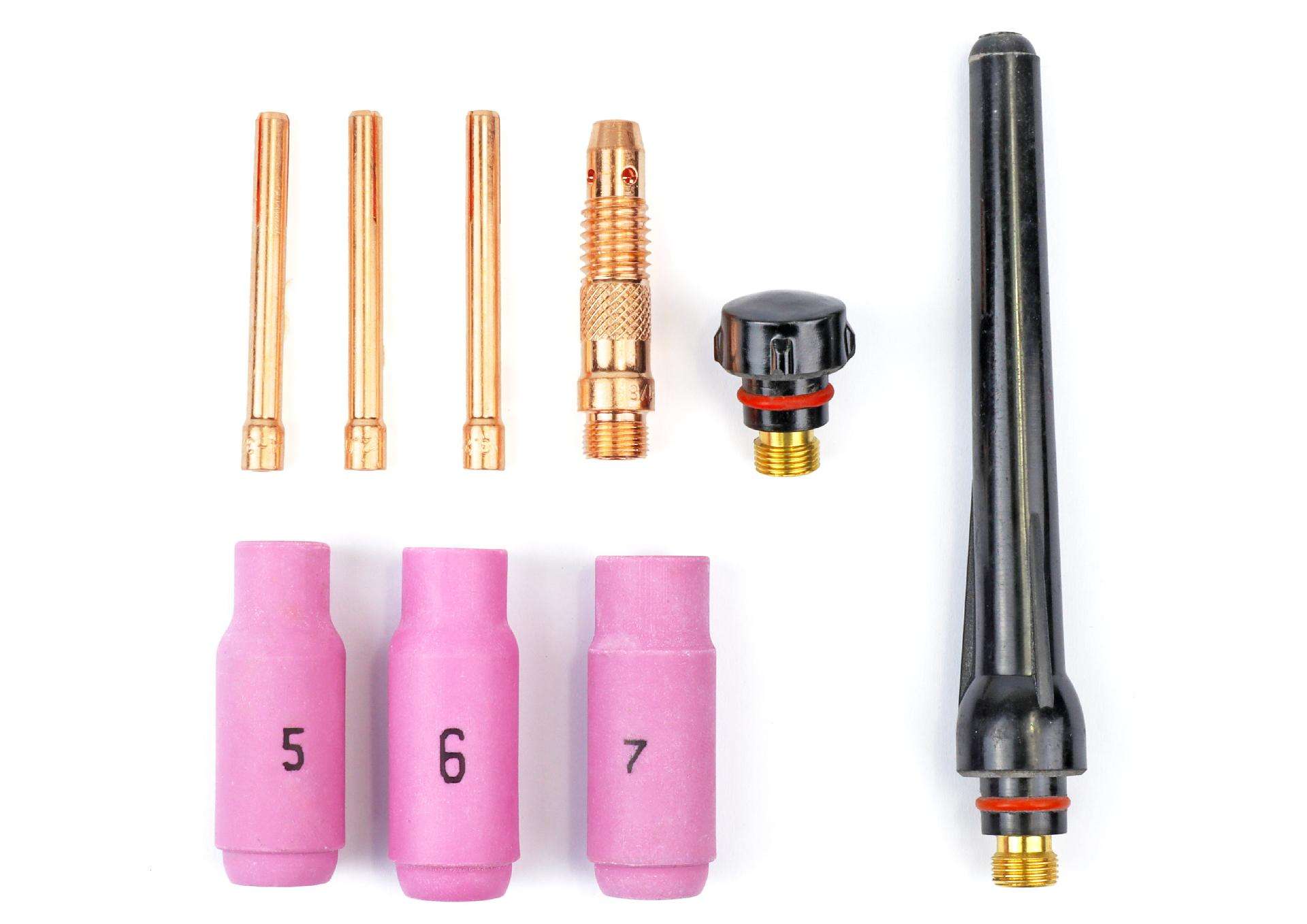 Acessório para Tocha TIG, 200/250A, 9Un ref. 63489 MADER