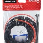 Tocha para Soldadura TIG, 200/250A, 1.7m ref. 63488 MADER Tocha para Soldadura TIG, 200/250A, 1.7m ref. 63488 MADER