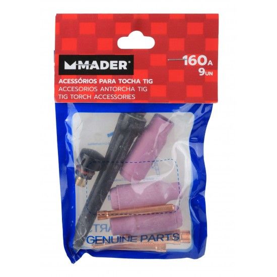 Acess�rio para Tocha TIG, 160A, 9Un ref. 63487 MADER