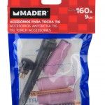 Acess�rio para Tocha TIG, 160A, 9Un ref. 63487 MADER
