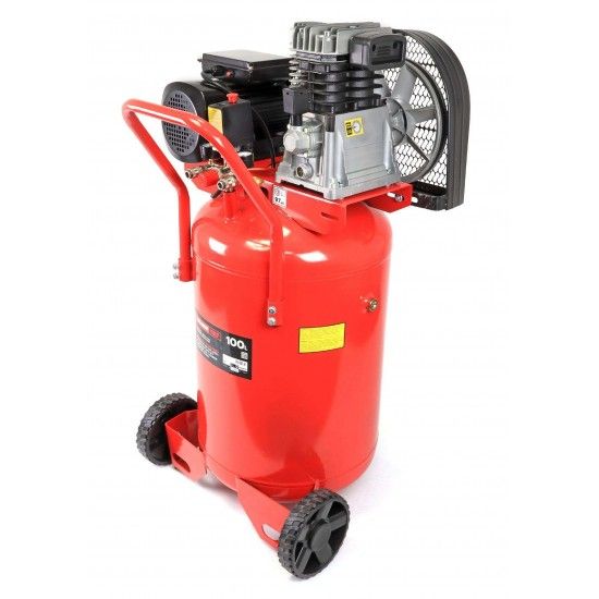 Compressor de Ar, Vertical, 100L, 3Hp, 10Bar ref. 09335 MADER Compressor de Ar, Vertical, 100L, 3Hp, 10Bar ref. 09335 MADER