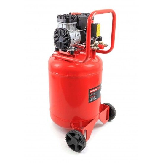 Compressor de Ar, Vertical, 50L, 2Hp, 8Bar, Silencioso ref. 09340 MADER Compressor de Ar, Vertical, 50L, 2Hp, 8Bar, Silencioso ref. 09340 MADER