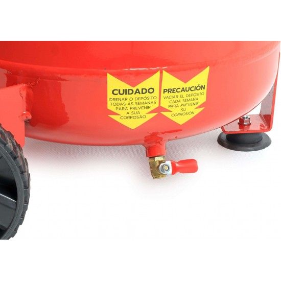 Compressor de Ar, Vertical, 50L, 2Hp, 8Bar ref. 09330 MADER Compressor de Ar, Vertical, 50L, 2Hp, 8Bar ref. 09330 MADER
