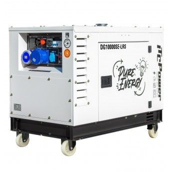 Gerador Monfsico diesel 8500w 14.4Hp 678cc ref  DG10000SE-LRS  ITCpower