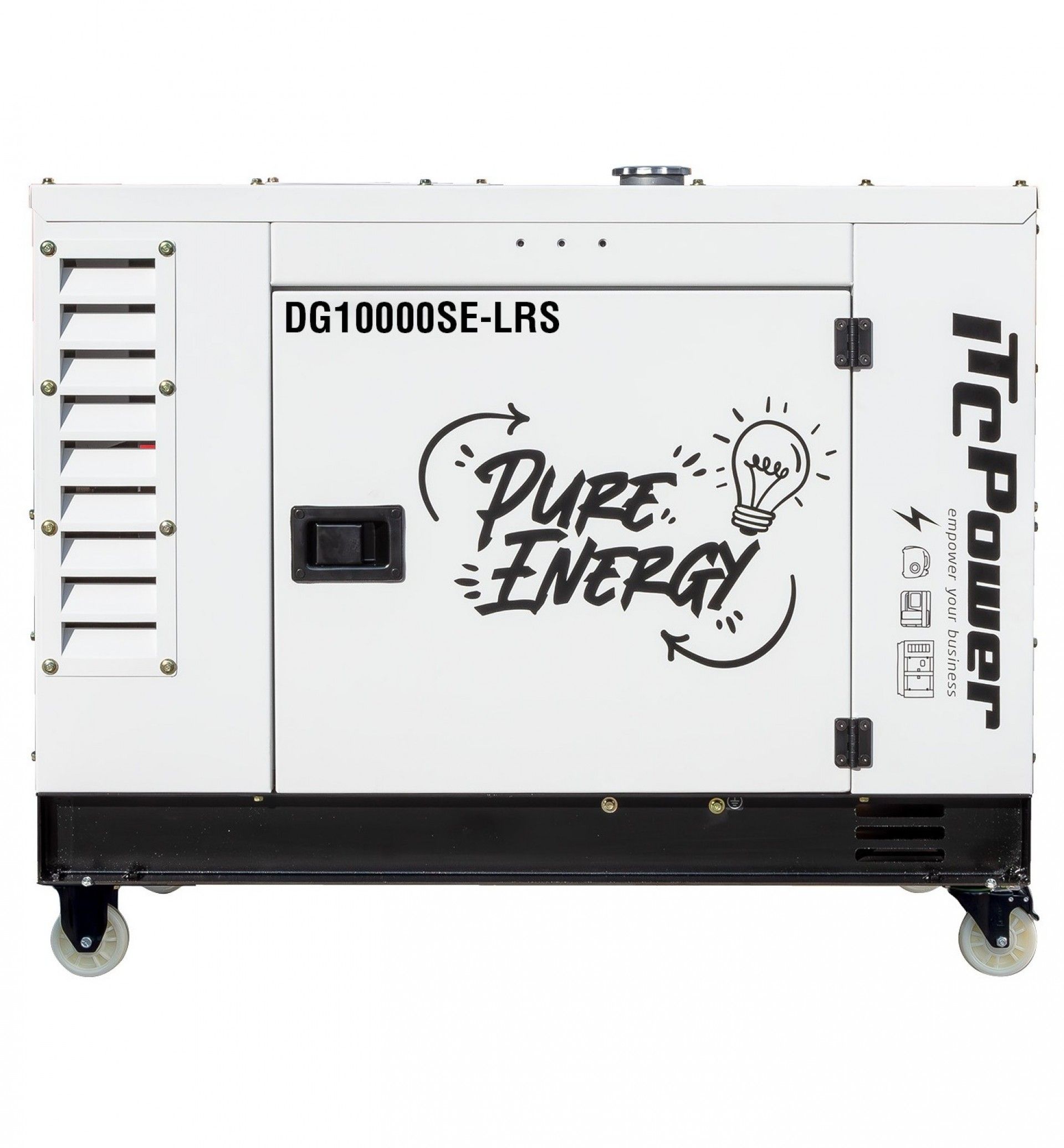 Gerador Monfásico diesel 8500w 14.4Hp 678cc refª DG10000SE-LRS ITCpower