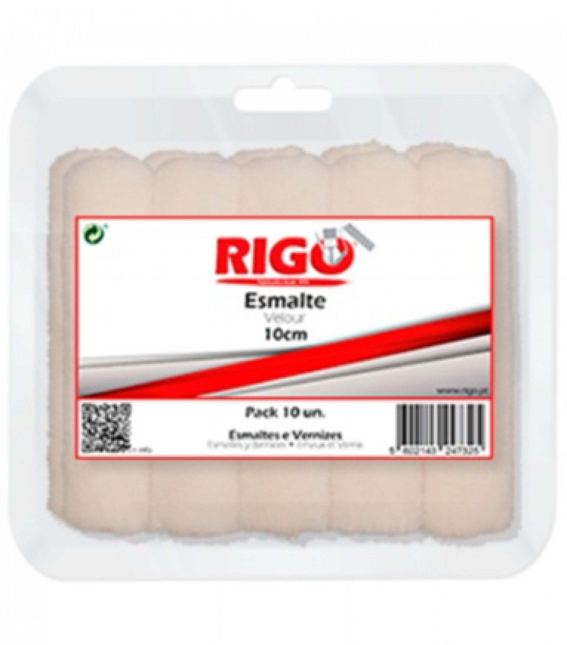 Recarga esmalte 10cm (10pç) refª 24702 Rigo