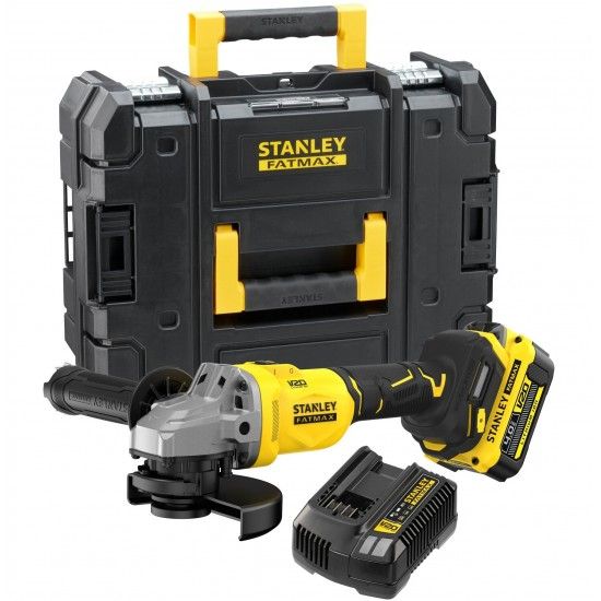 Rebarbadora V20 �125mm, 1bat 4.0Ah, carregador e mala ref� SSFMCG710M1T-QW Stanley