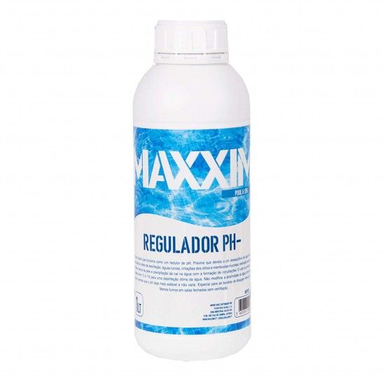 Regulador PH- (Menos) 1.0Lt refª MRPH1LT MAXXIM Regulador PH- (Menos) 1.0Lt refª MRPH1LT MAXXIM
