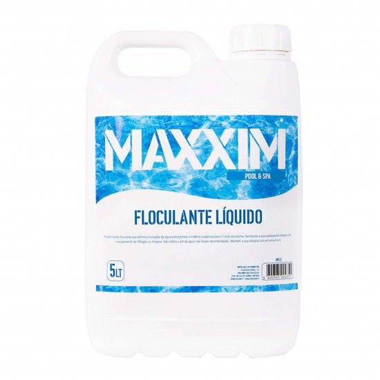 Floculante Liquido 5Lt refª MFL5 MAXXIM Floculante Liquido 5Lt refª MFL5 MAXXIM