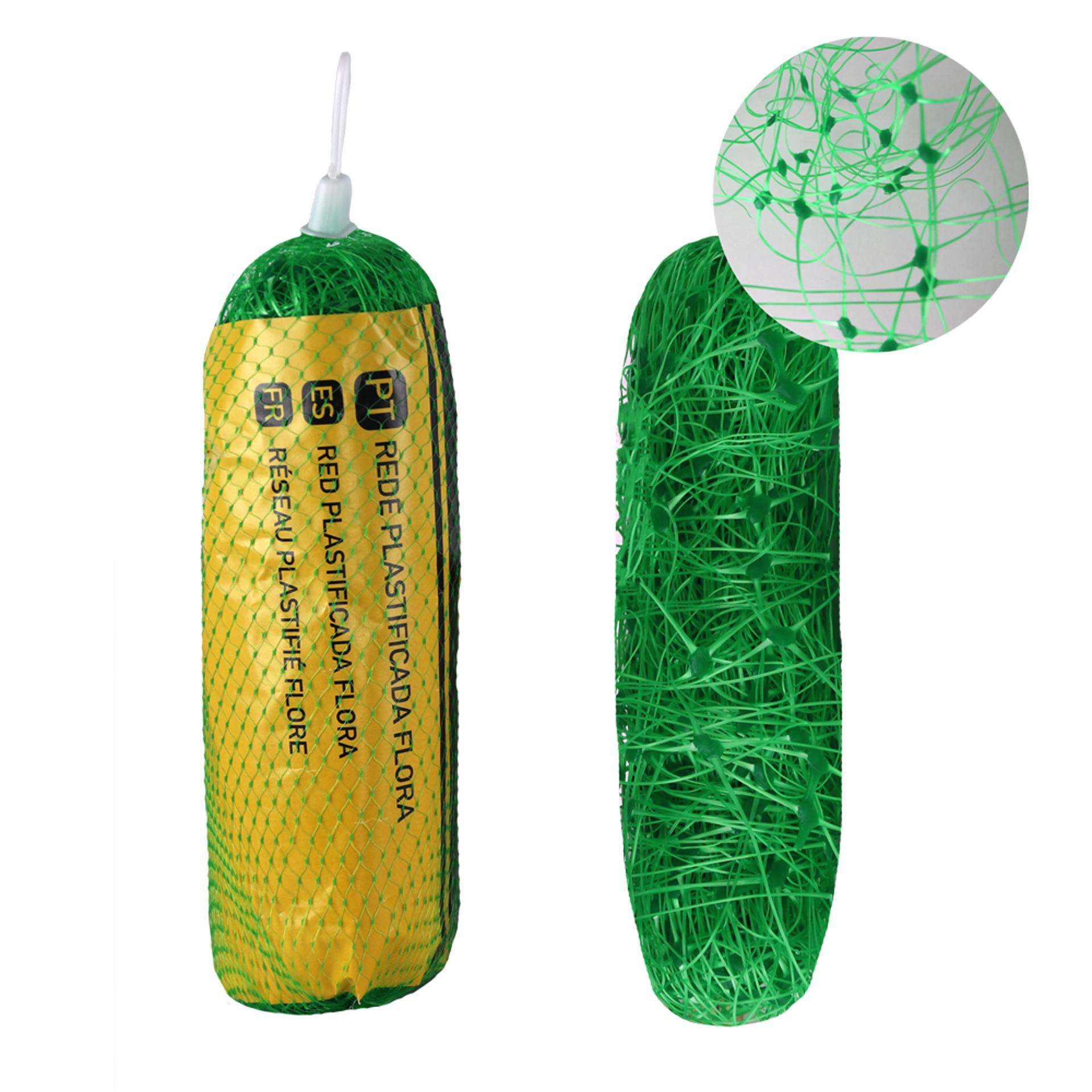 Rede Plastificada Flora 2x10mt refª FRPF210 FLUX
